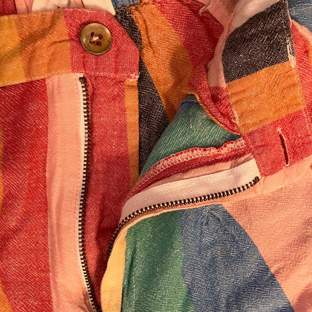 Billabong Multicolor Striped Women’s Shorts - Picture 5 of 12